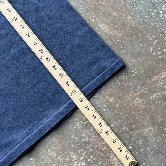 Vintage 80s Sport-T by Stedman Navy Blue E.N.D. Football Jersey T-Shirt Mens M? - Picture 6 of 8